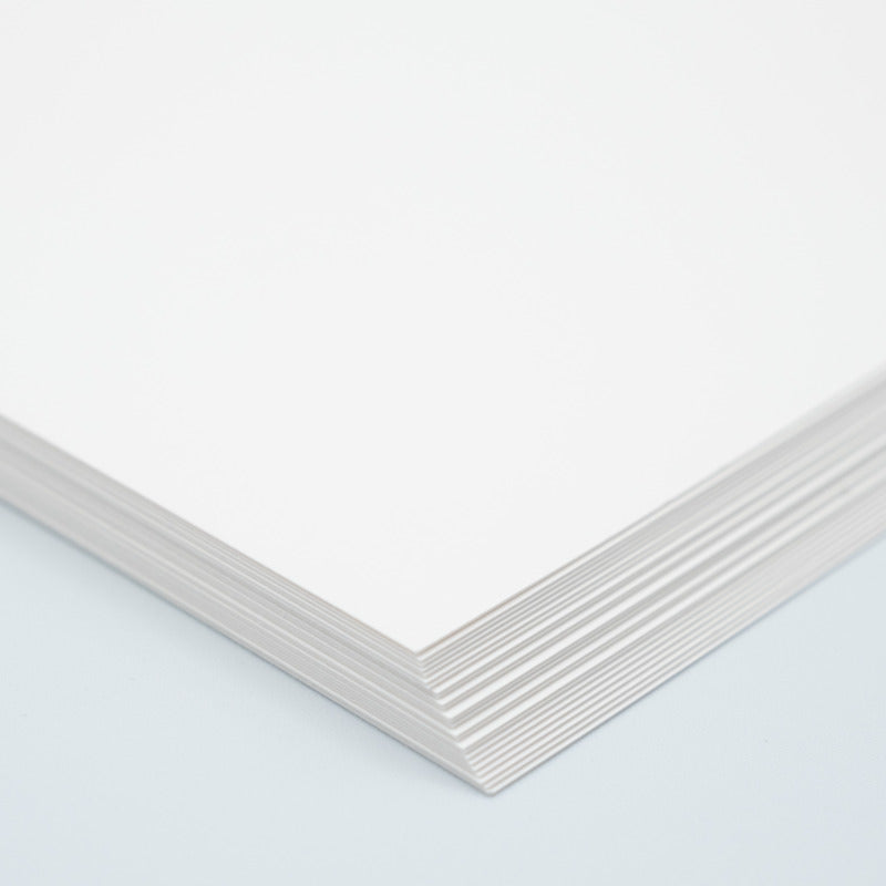 8.5x11 Ultra-Smooth Cardstock 110lb, Solar White (25 sheets)