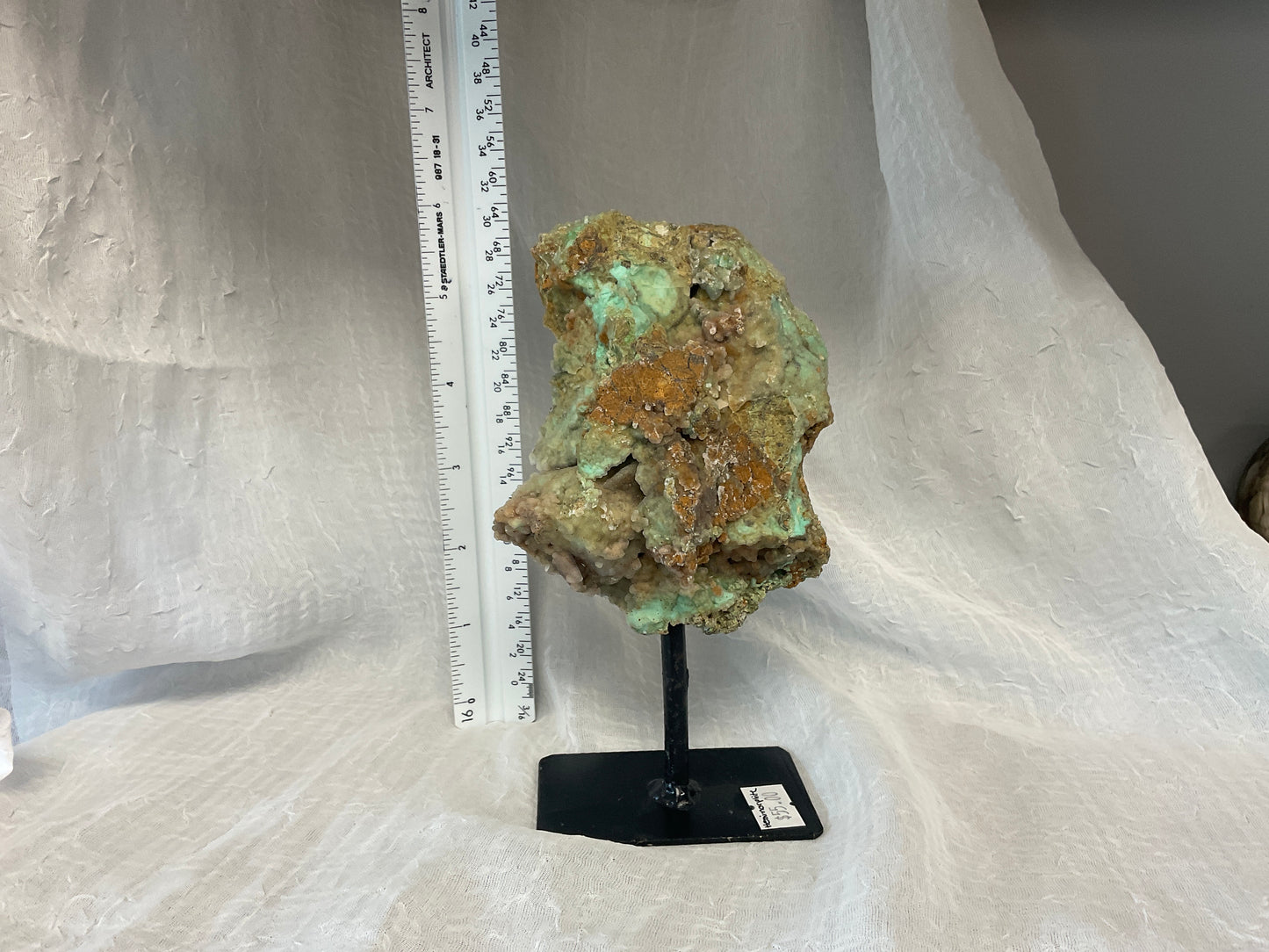 Hemimorphite On Stand