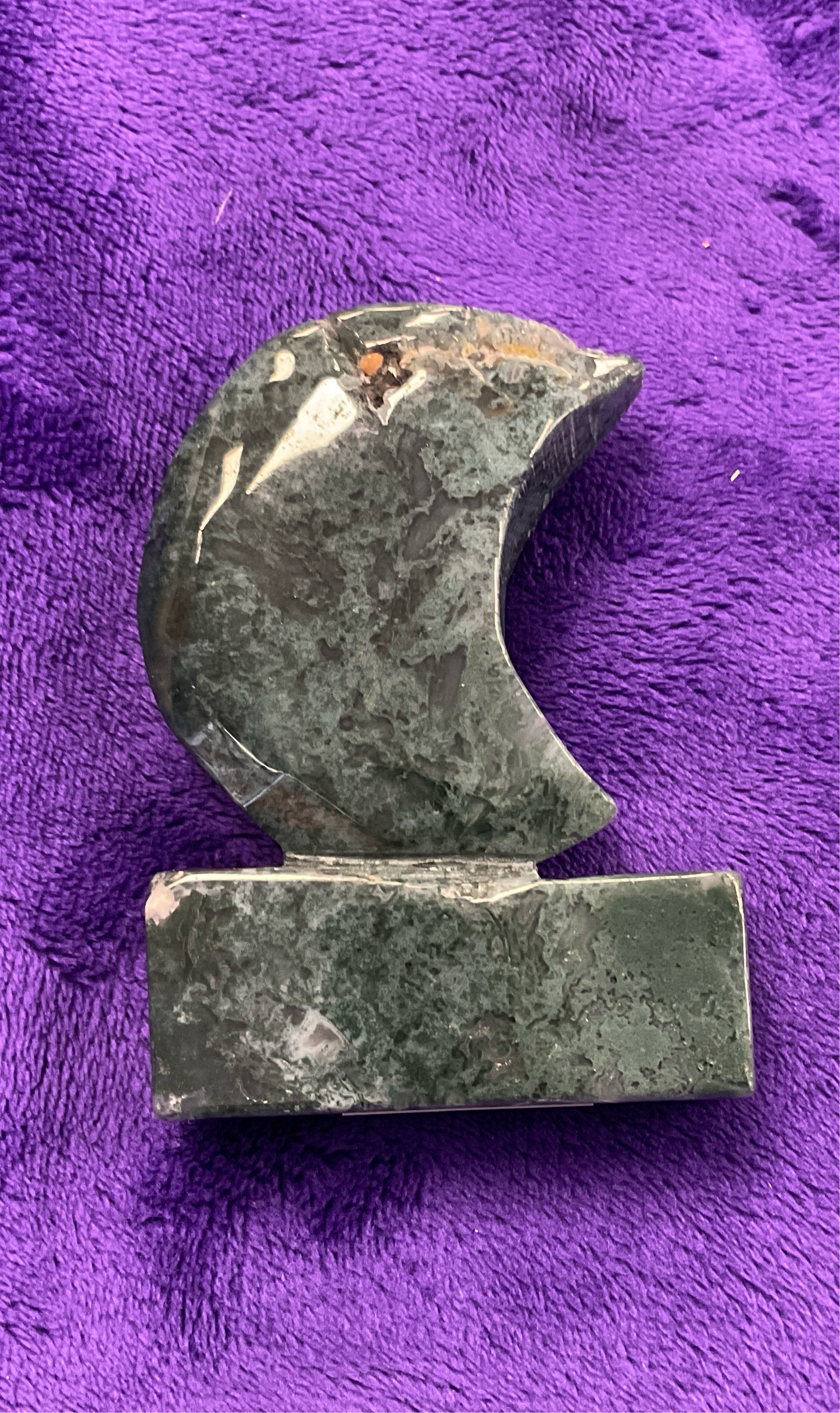 Moss Agate Freestanding Stars & Moons