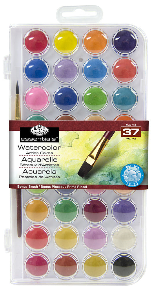 Essentials Watercolor Cake Set (37pc)