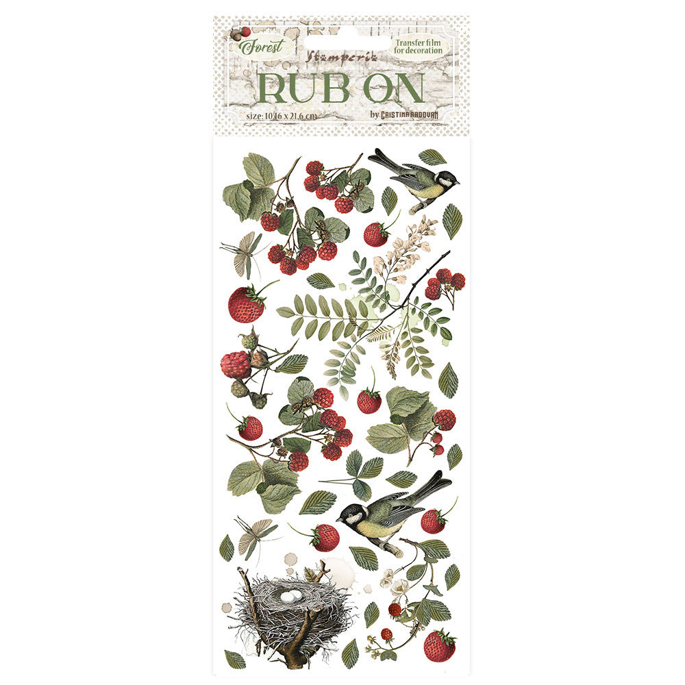 Rub On Transfers - Forest by Stamperia