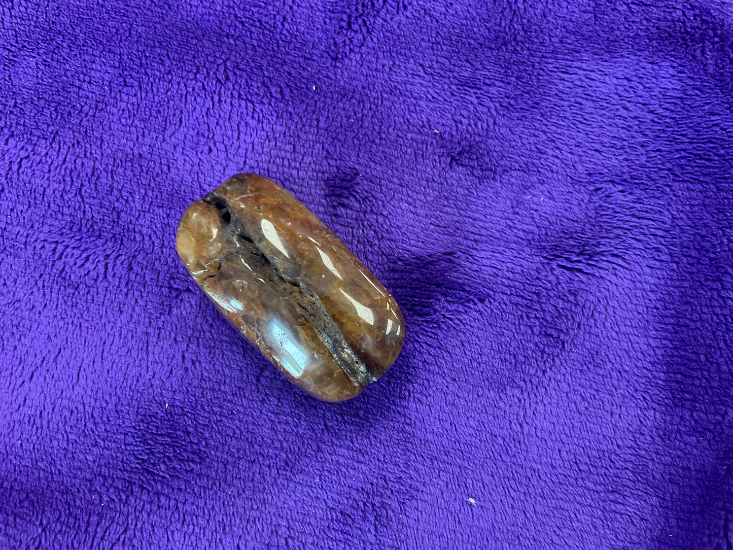 Golden Healer Palm Stone
