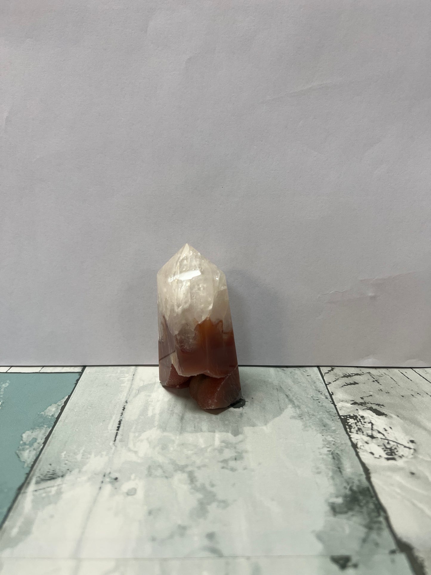 Carnelian Druzy Tower