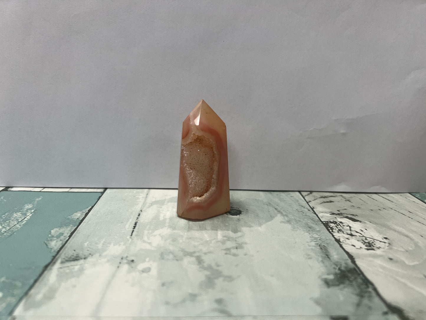 Carnelian Druzy Tower