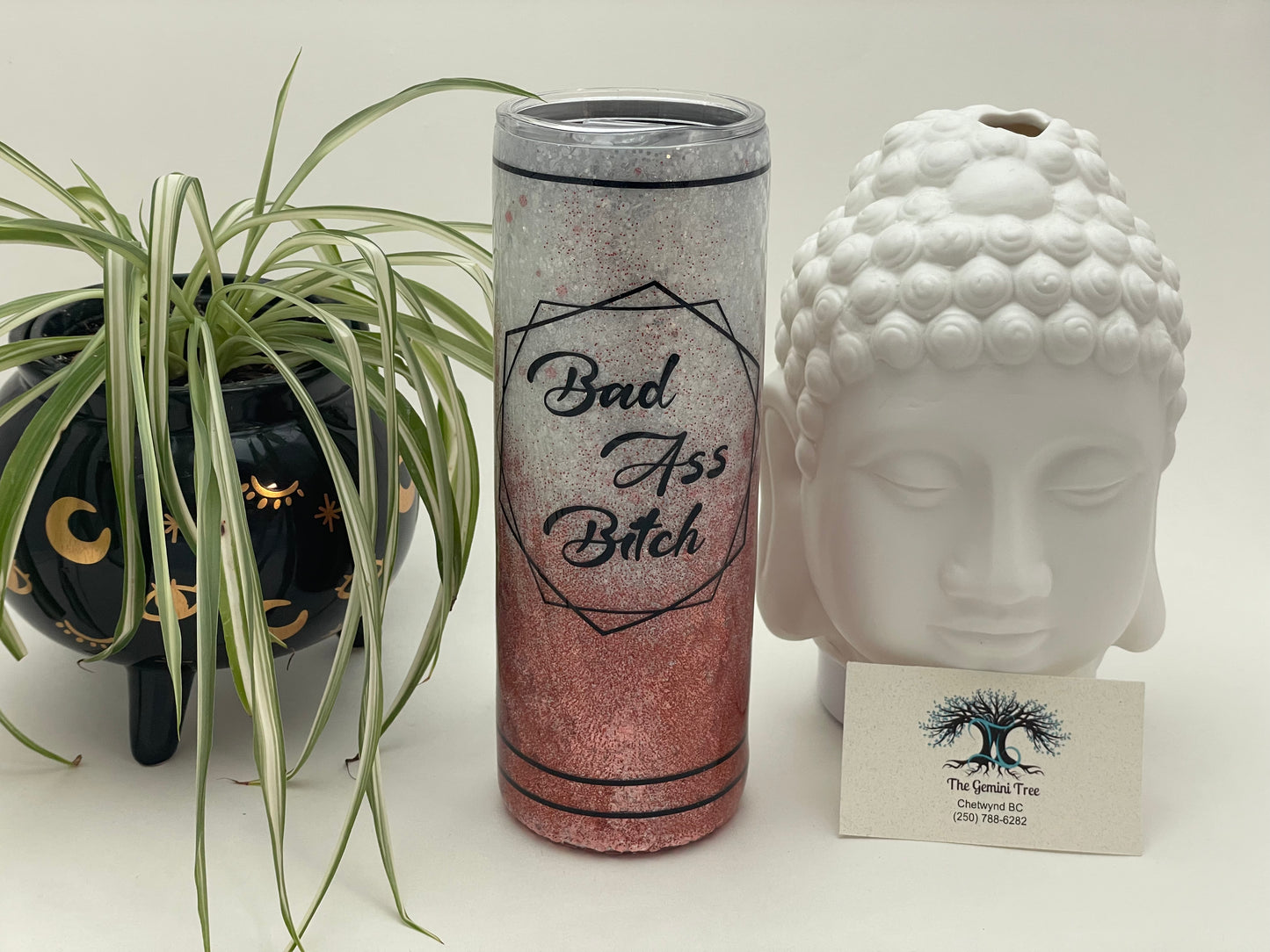 "Badass Bitch" 20oz Resin Tumbler