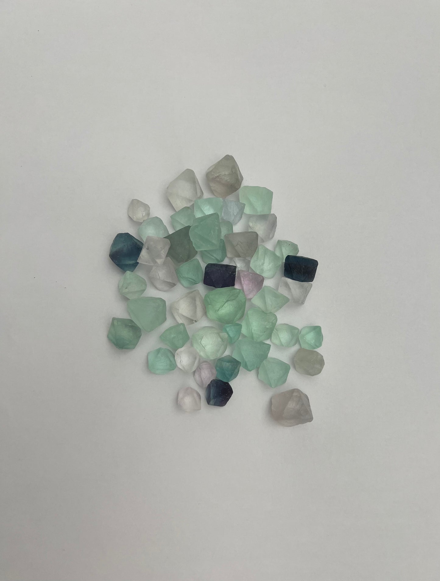 Rainbow Fluorite Octohedron