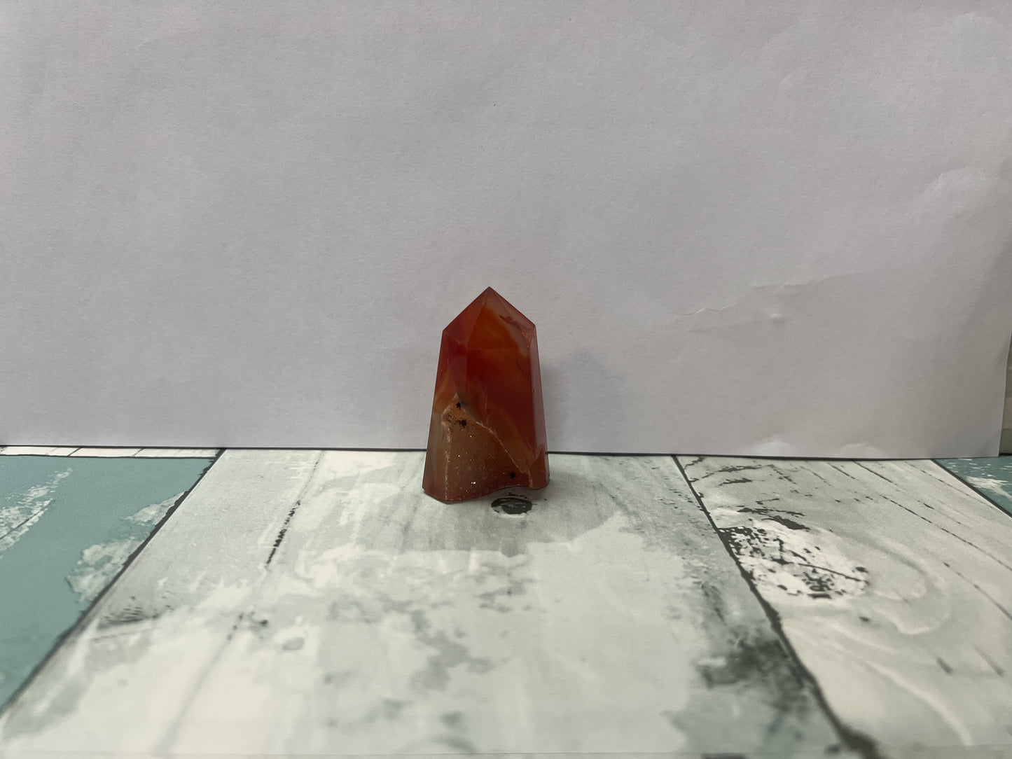 Carnelian Druzy Tower