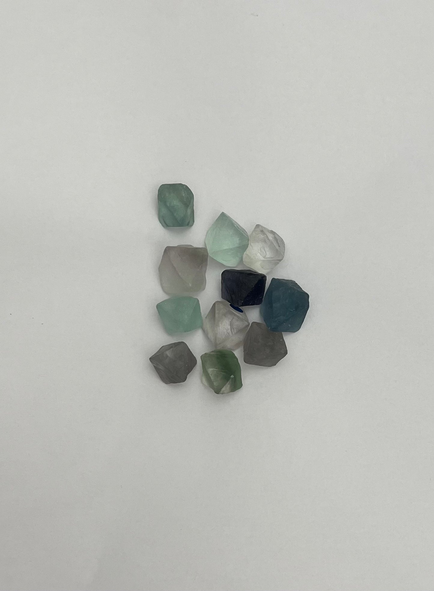 Rainbow Fluorite Octohedron