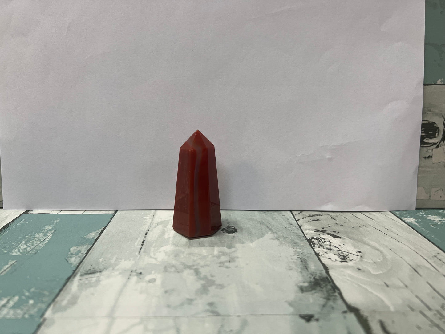 Carnelian Druzy Tower