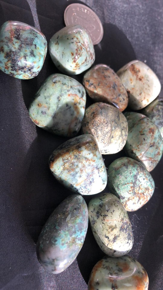 African Turquoise - Tumbled