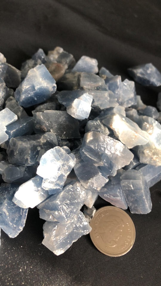 Blue Calcite - Raw
