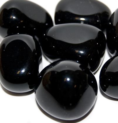 Black Obsidian - Tumbled