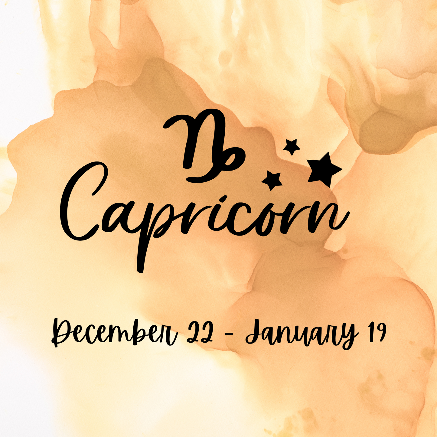 Capricorn Zodiac Box