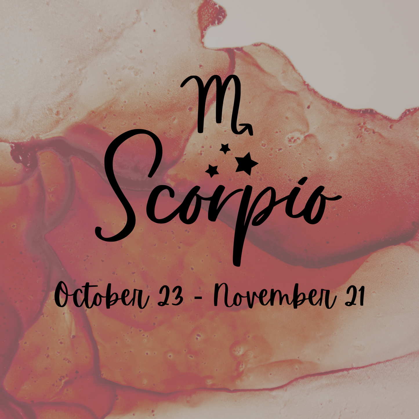 Scorpio Zodiac Box