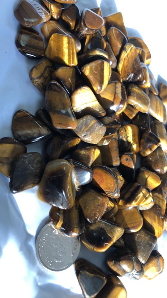 Tigers eye - Tumbled