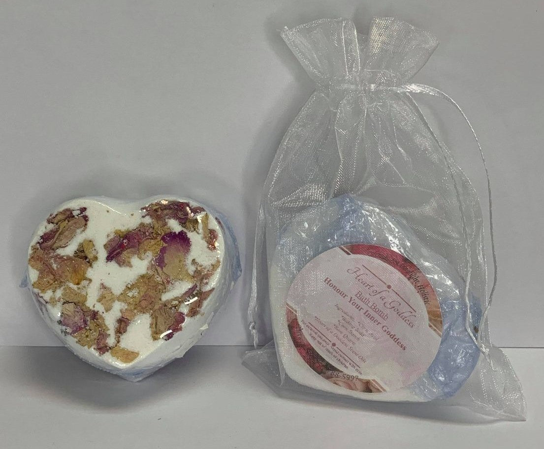 Heart of a Goddess Bath Bomb
