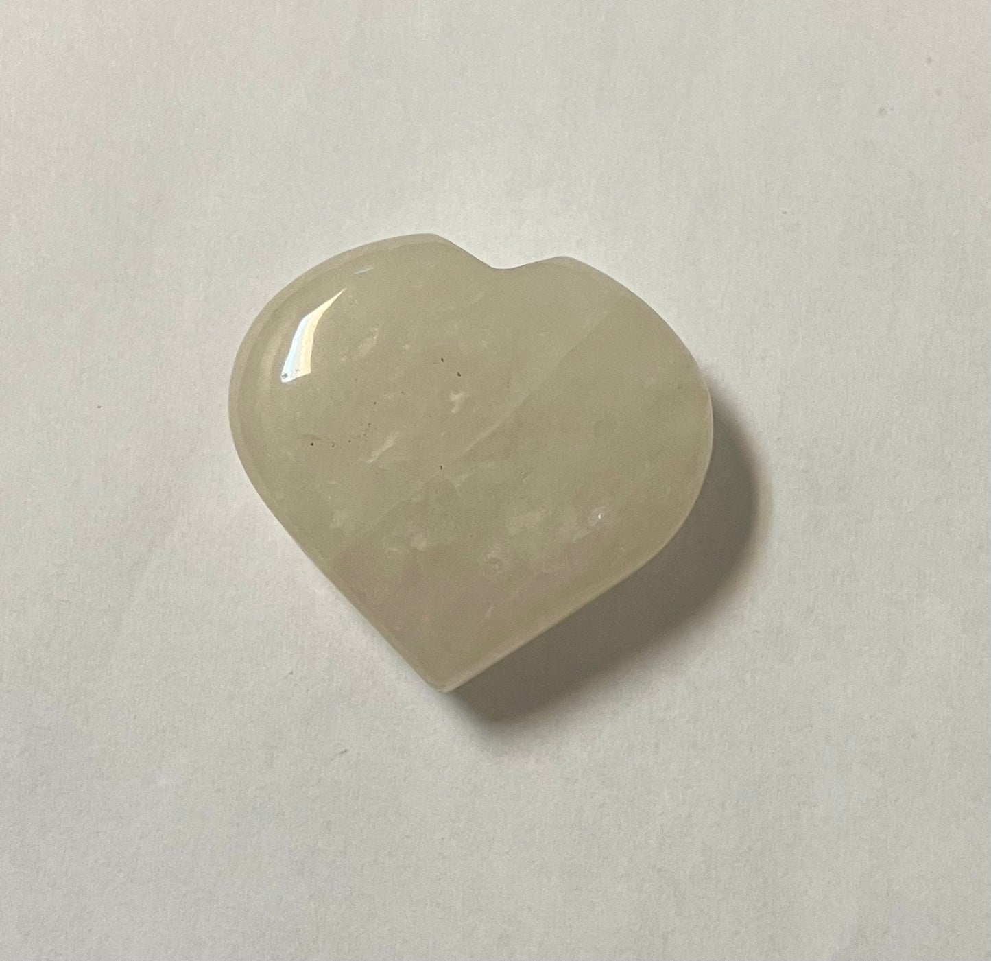 Clear Quartz Heart