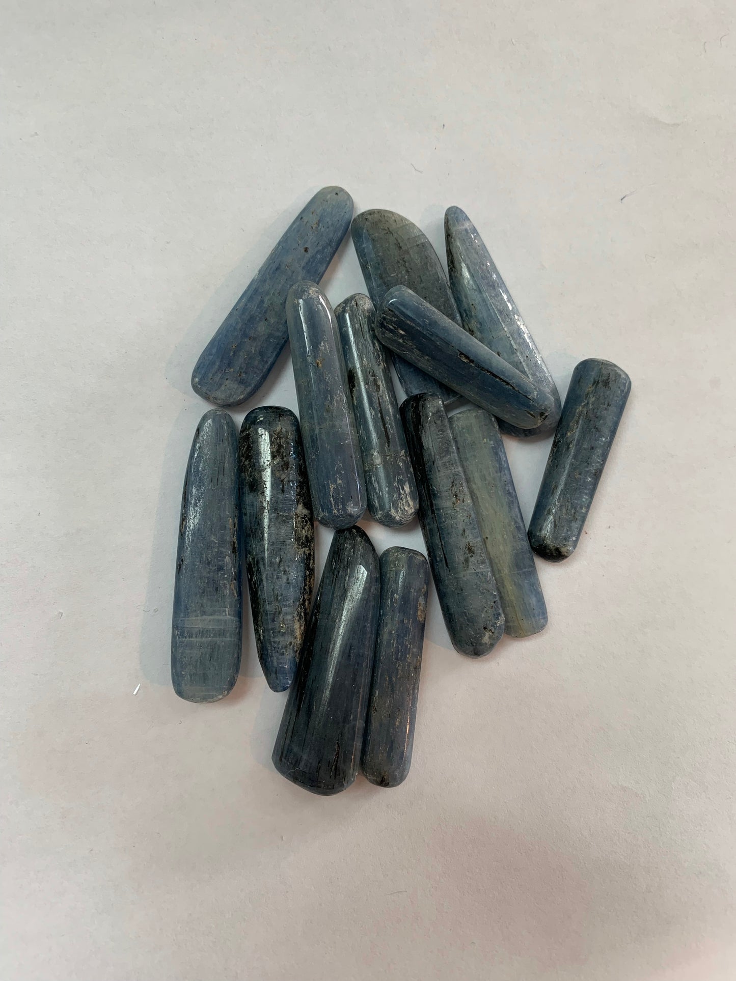 Blue Kyanite Blades - Tumbled