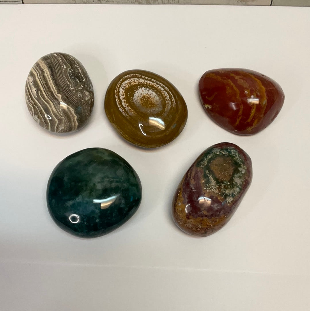 Ocean Jasper Palm Stones