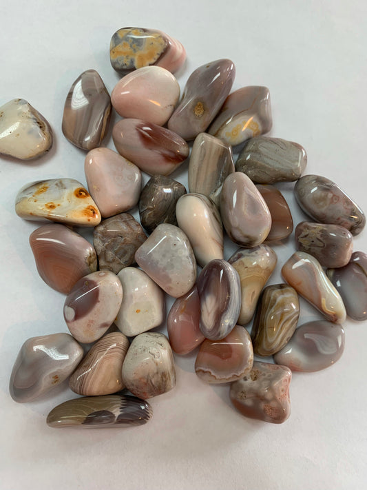Botswana Agate - Tumbled