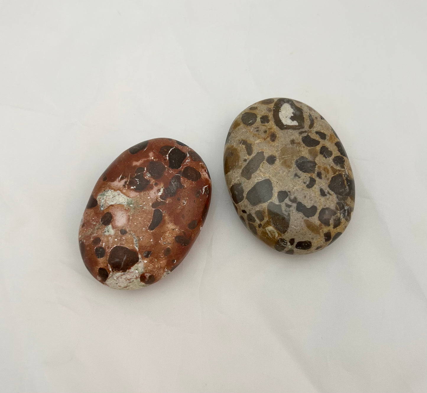 Leopard Jasper Palm Stone
