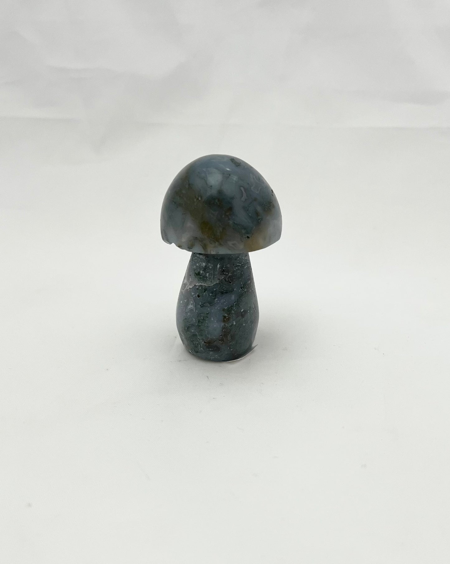 Moss Agate Mushroom