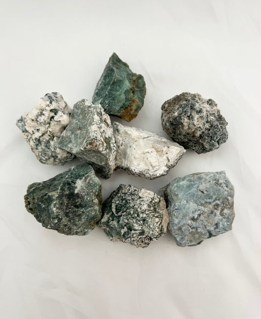 Moss Agate - Raw