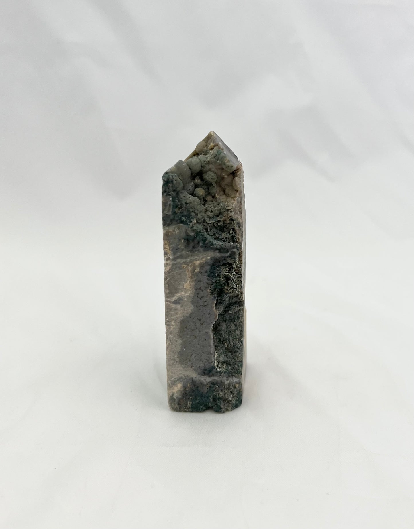 Raw Grape Agate Obelisk