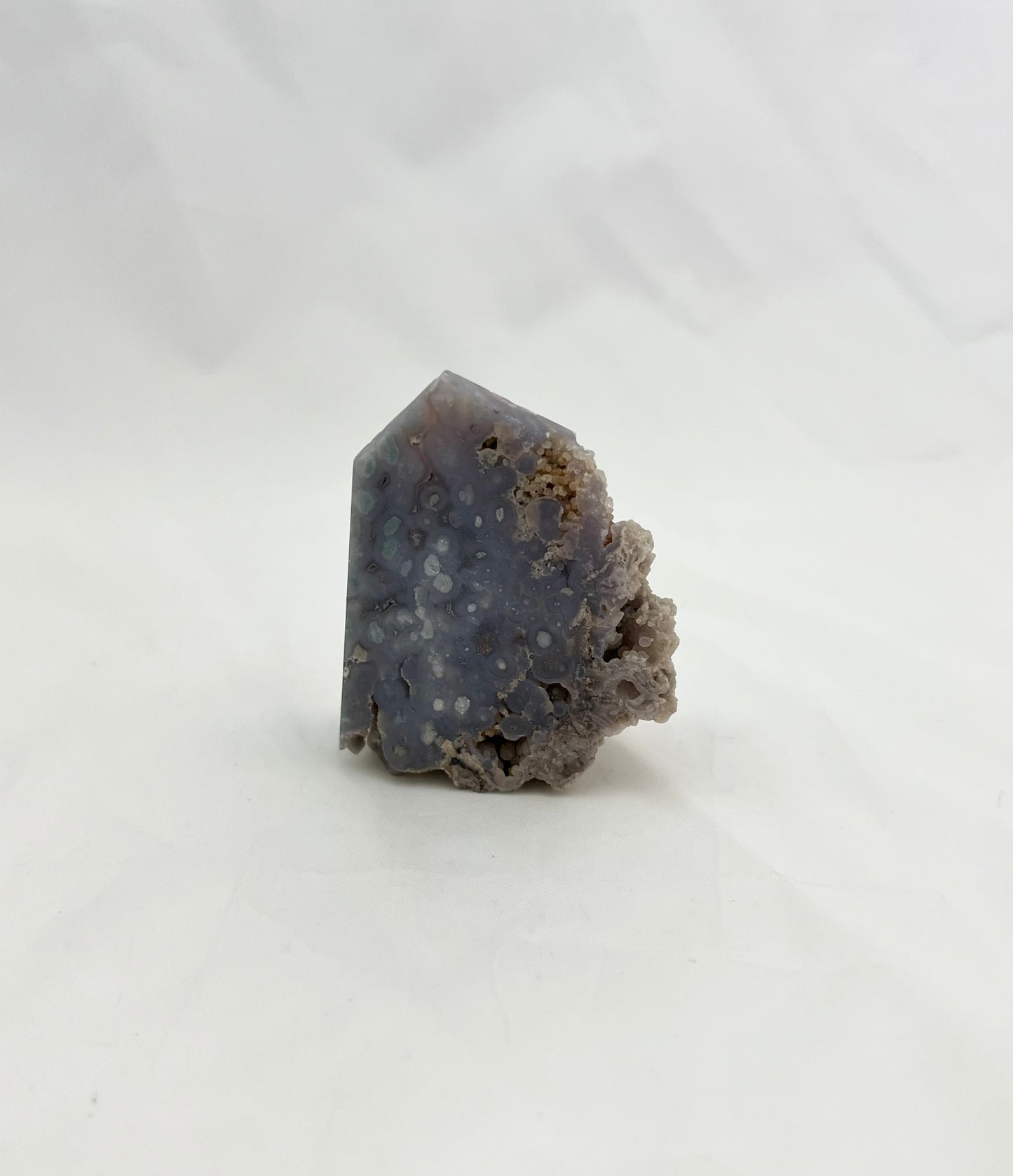 Raw Grape Agate Obelisk