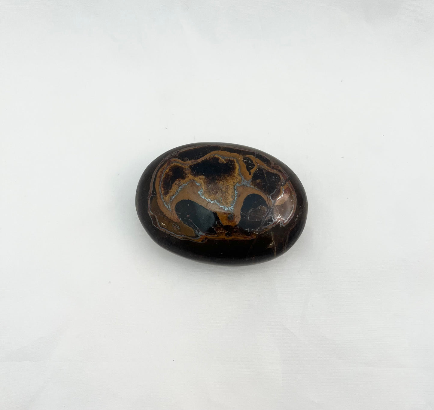 Tigers Eye Palm Stone