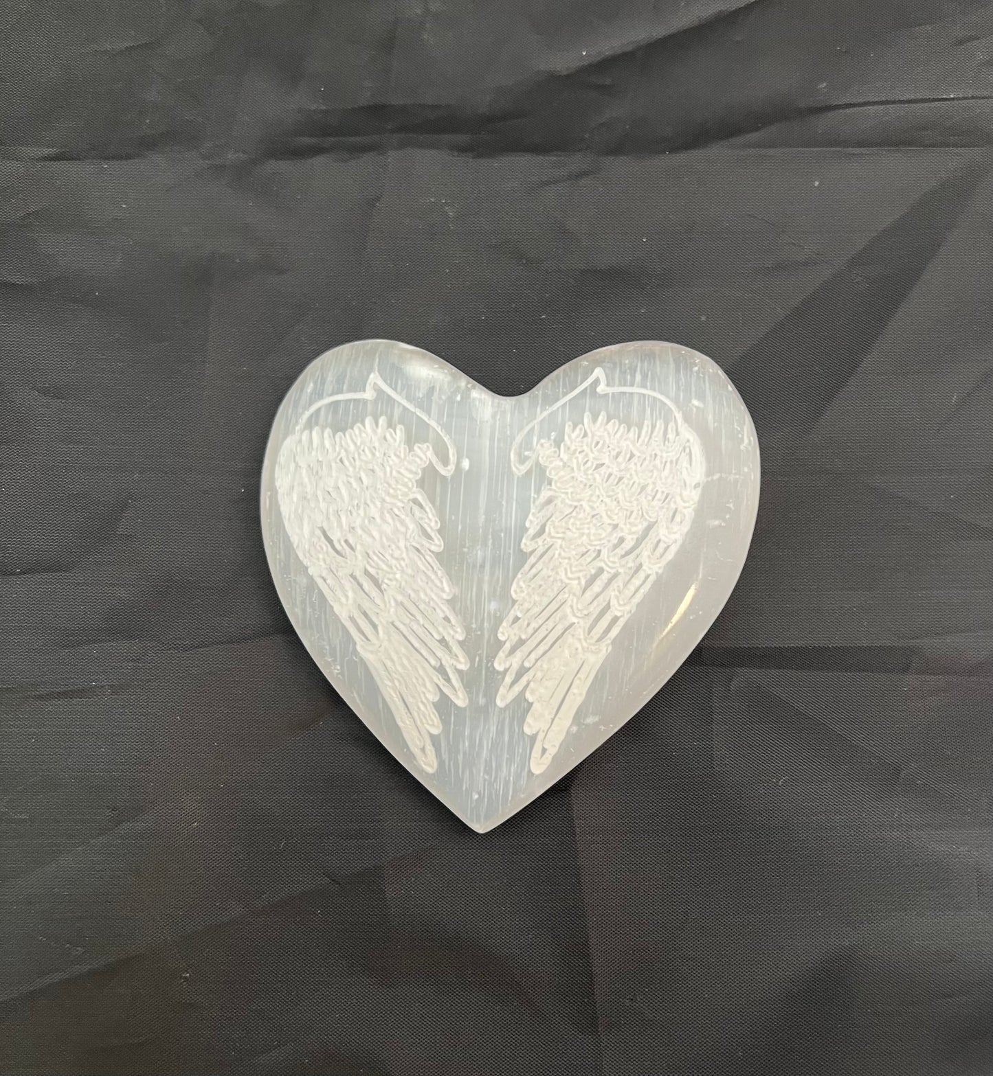 Selenite Hearts