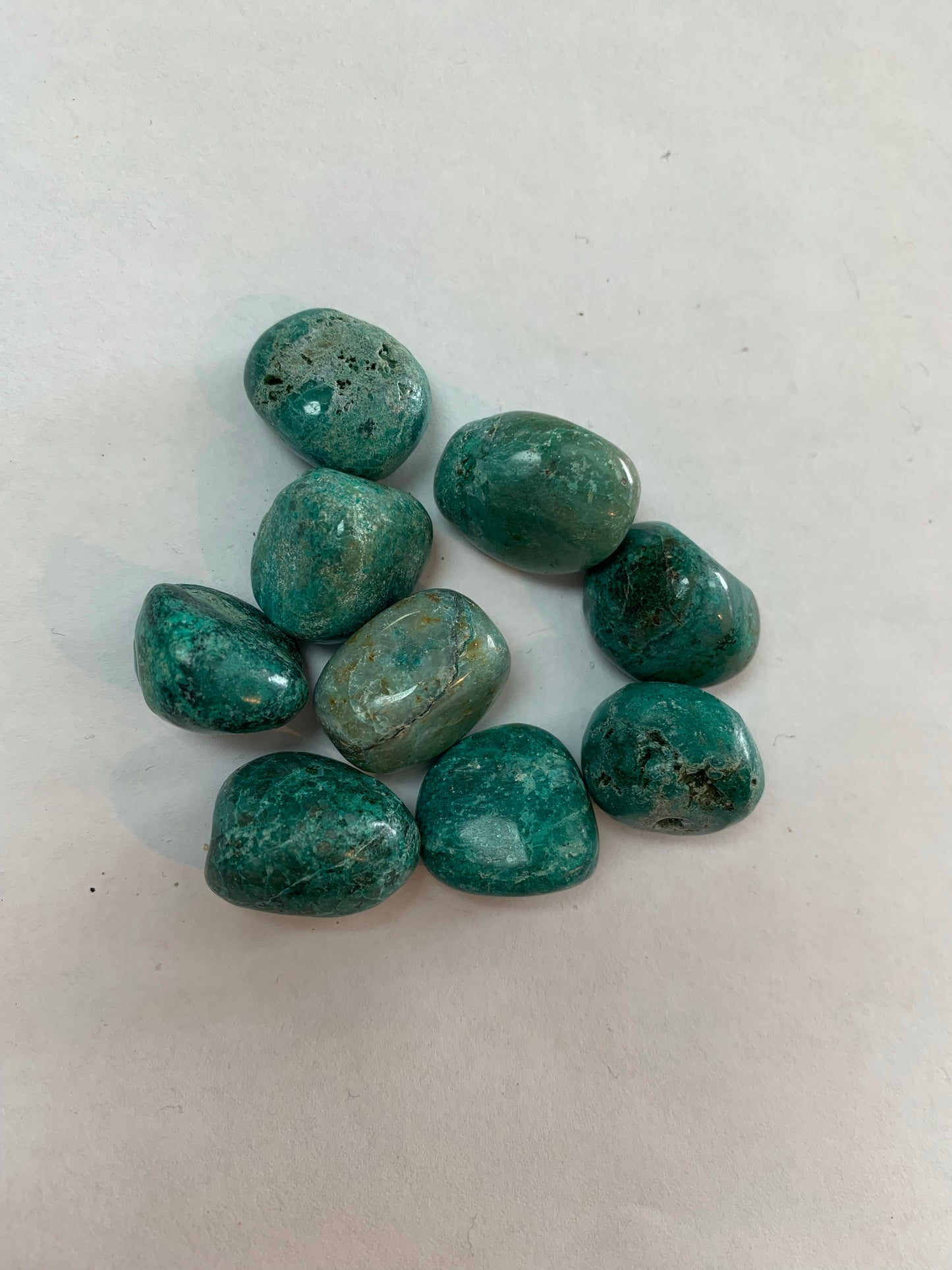Chrysocolla - Tumbled