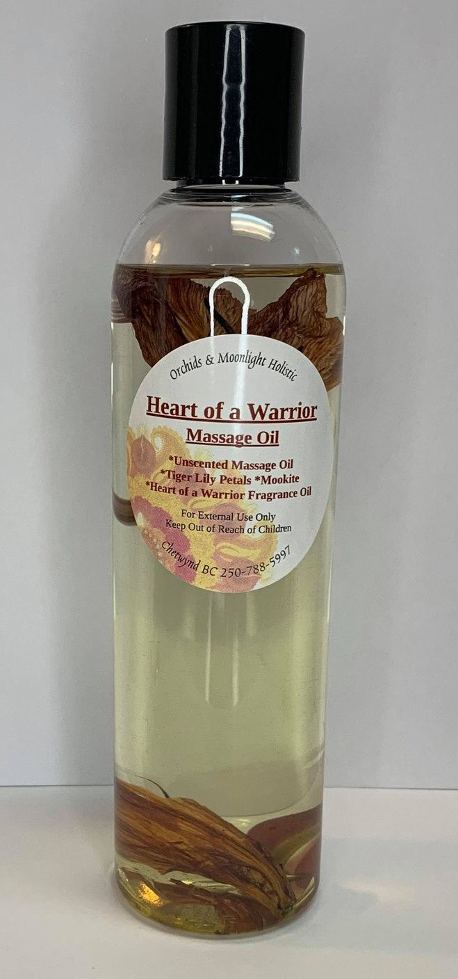 Heart of a Warrior Massage Oil