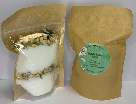 Heart of a Healer Salt Soak Bag
