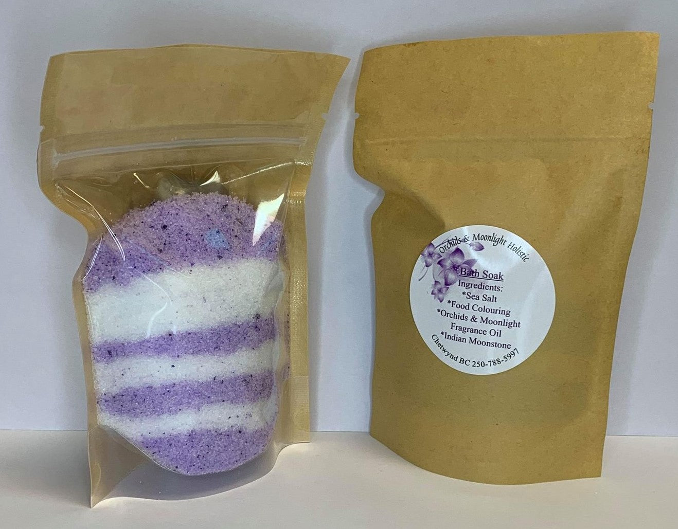 Orchids & Moonlight Salt Soak Bag