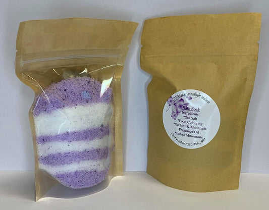 Orchids & Moonlight Salt Soak Bag