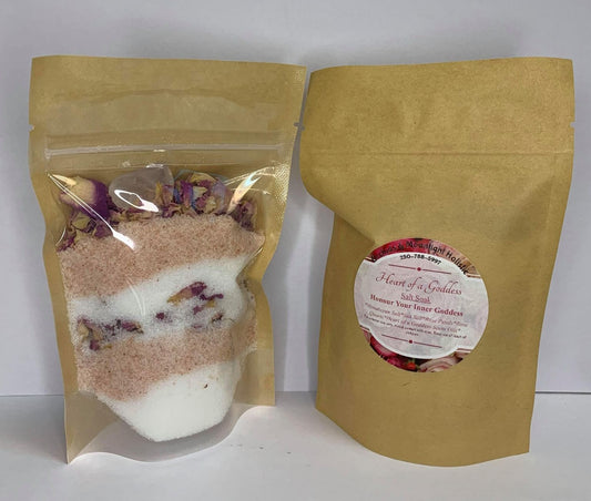 Heart of a Goddess Salt Soak Bag