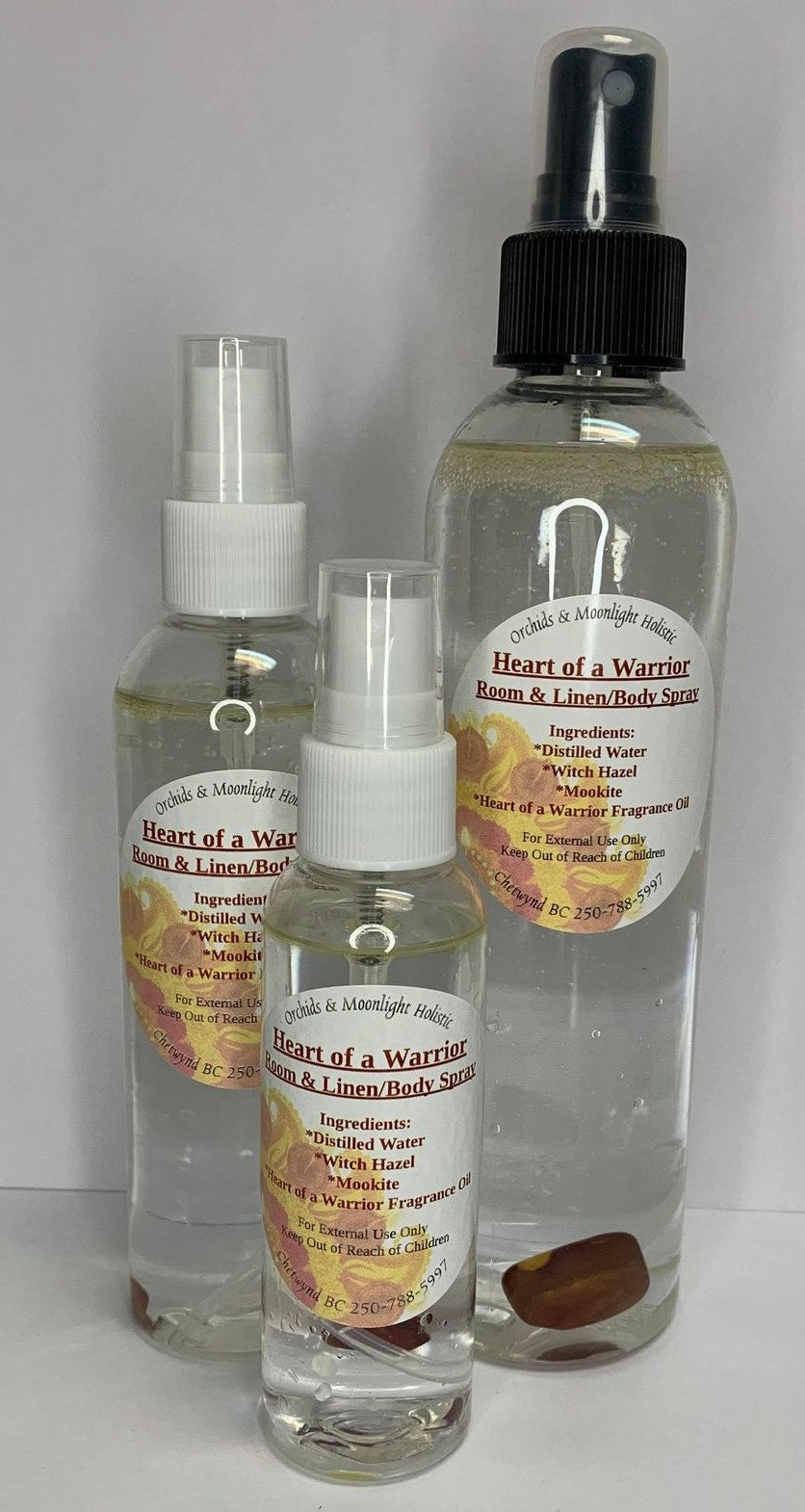 Heart of a Warrior Freshening Spray