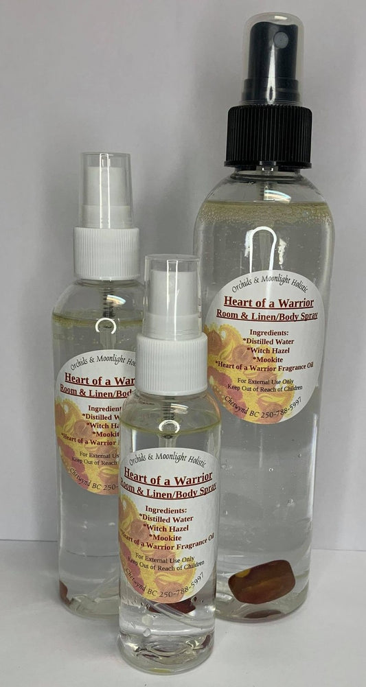 Heart of a Warrior Freshening Spray