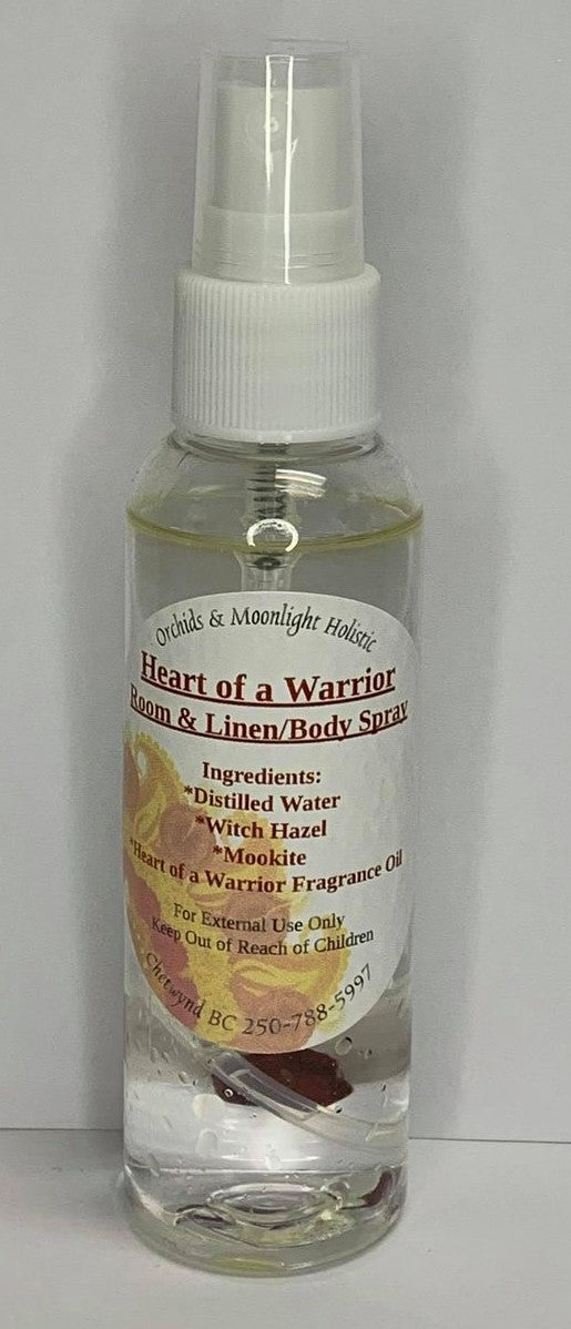 Heart of a Warrior Freshening Spray