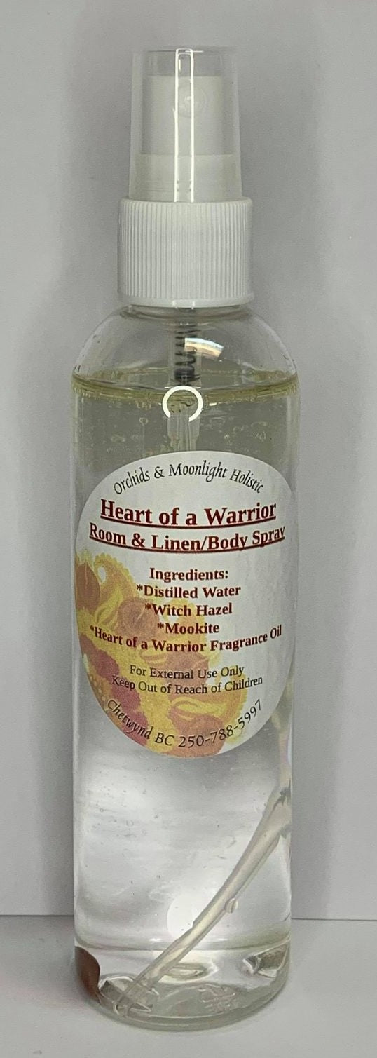 Heart of a Warrior Freshening Spray