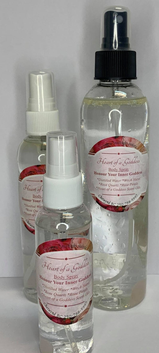 Heart of a Goddess Freshening Spray