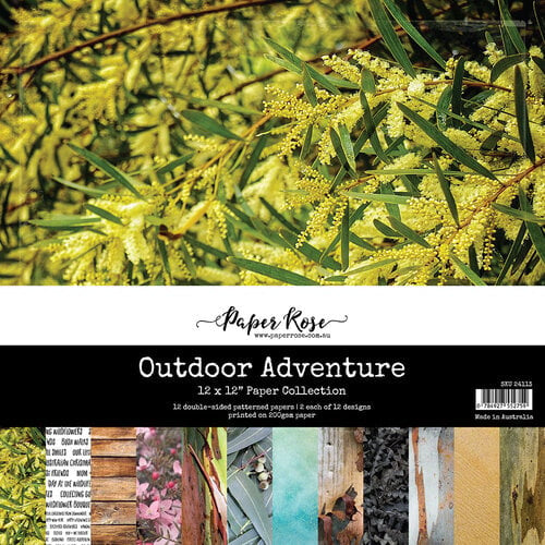 Paper Rose Outdoor Adventure 12x12 Paper Pack