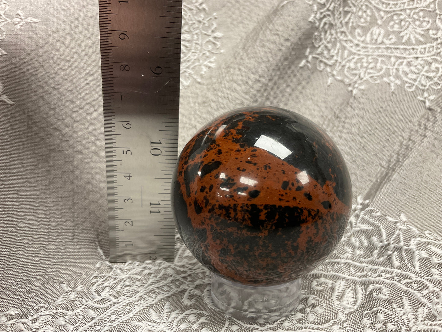 Mahogany Jasper Sphere