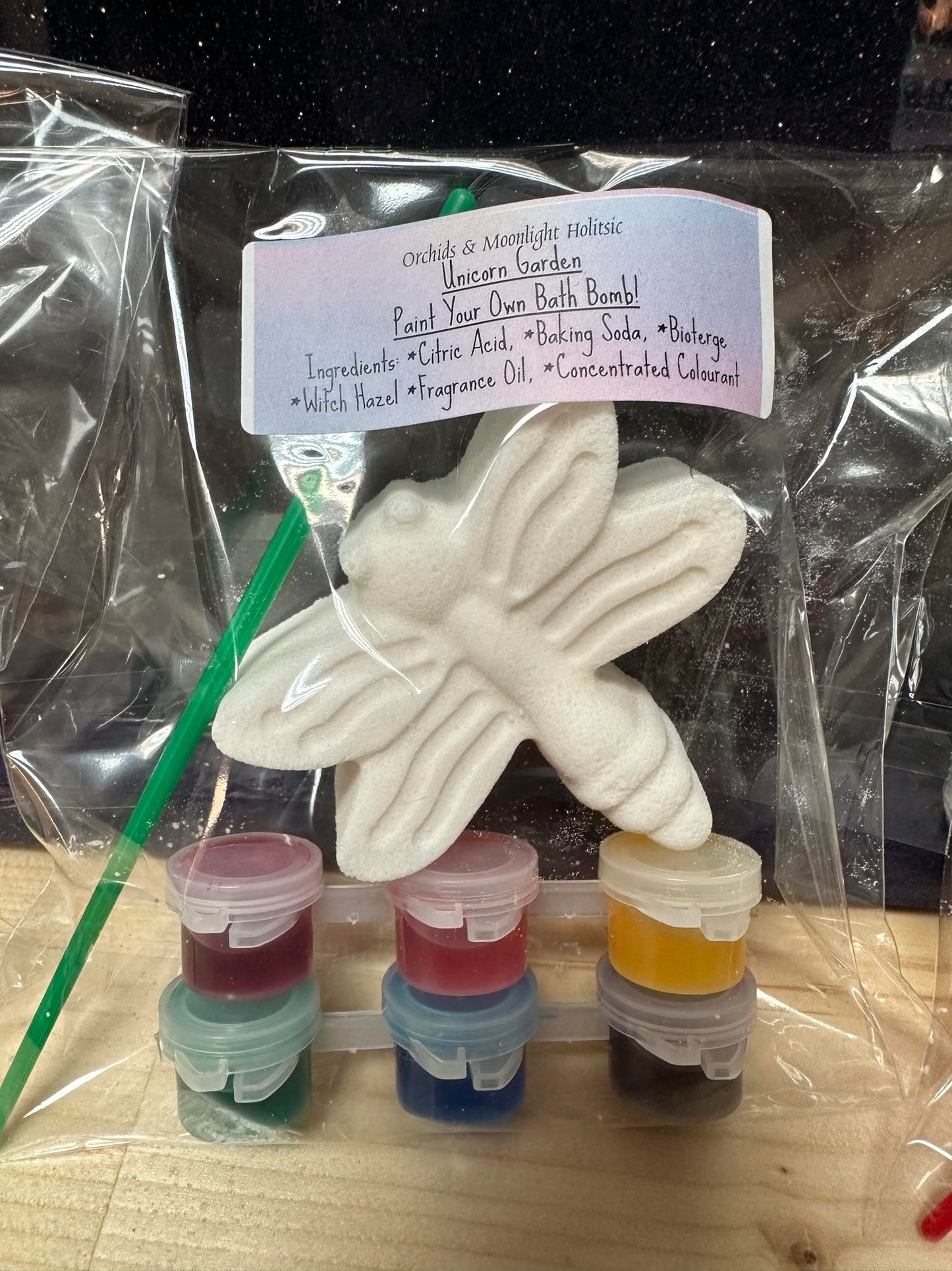 Paint Your Own Bath Bomb Kit