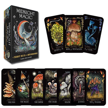 Midnight Magic - A Tarot Deck of Mushrooms