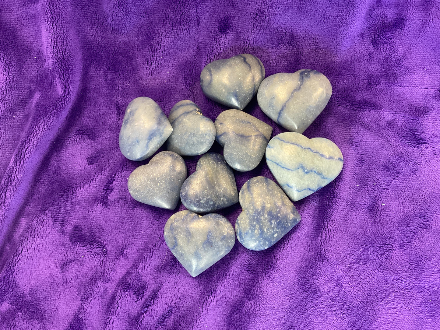 Blue Aventurine Heart