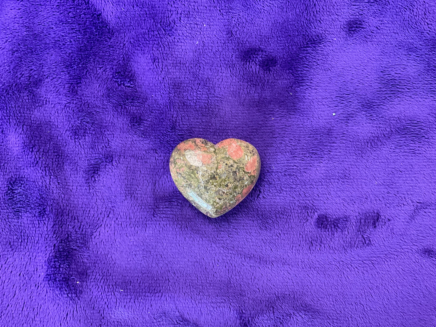 Unakite Heart