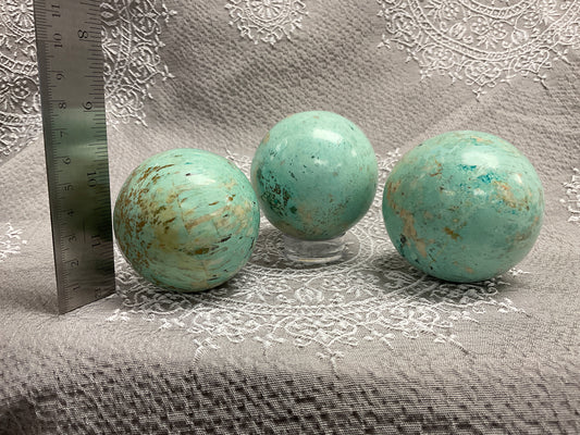 Peruvian Turquoise Sphere