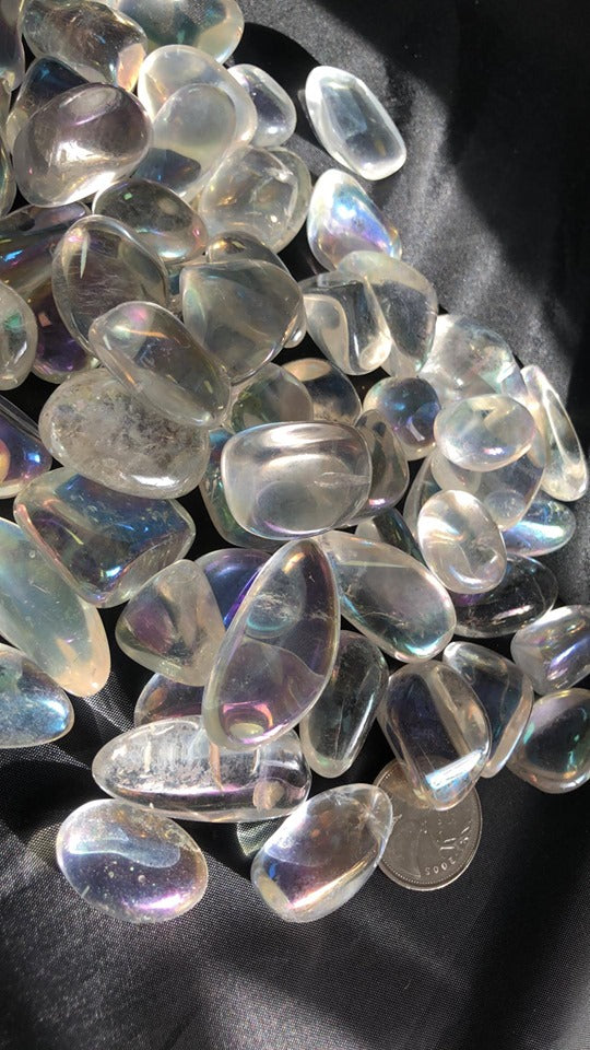 Angel Aura Quartz - Tumbled